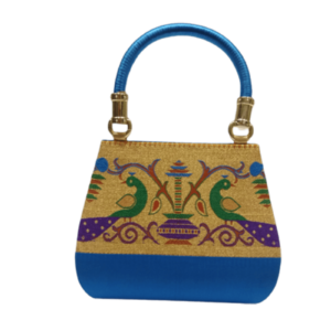 Semi paithani medium handbag