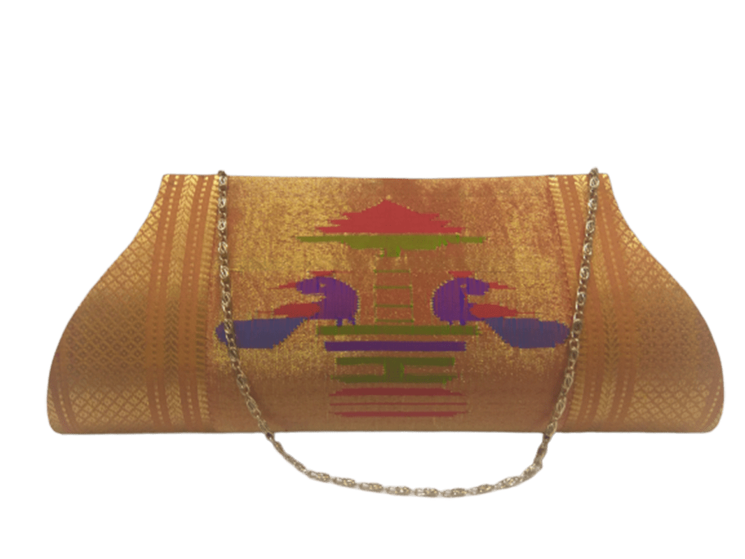 Paithani Semi Silk Hand Bag 14 X 12 Inch With Front and Back Different  Design Great for Functions Gifting Purpose Traditional Itemrd2ship - Etsy  Norway