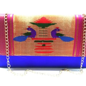 Paithani Box clutch