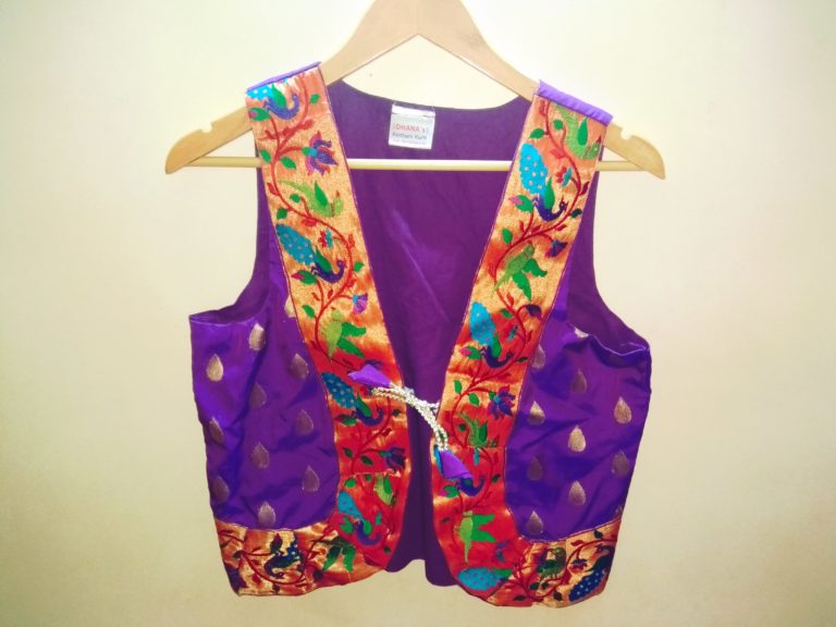 Paithani Jacket - Dhana's Paithani and Accessories