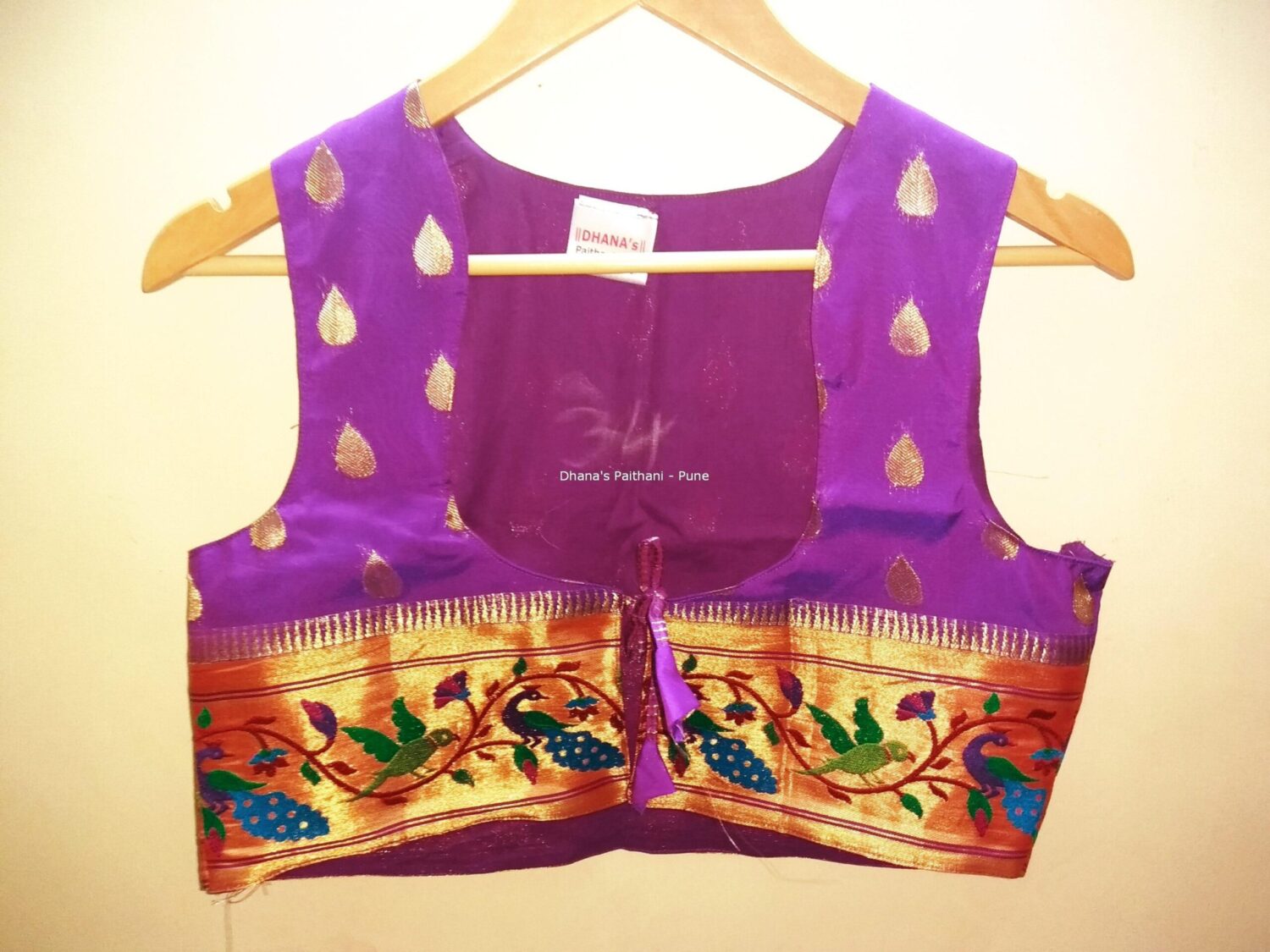 Paithani Jacket - Dhana's Paithani and Accessories