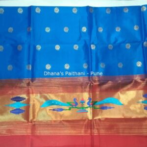 Pure Paithani Kurti Material  Dhanas Paithani Purse House