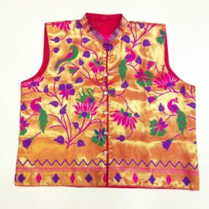 Paithani Jacket – Pink