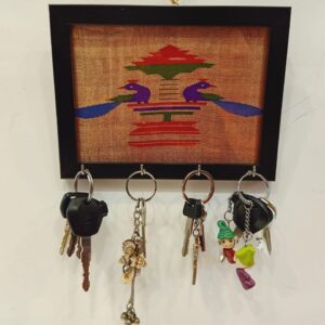paithani key holder