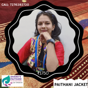 Paithani Jacket – 3/4 sleeves