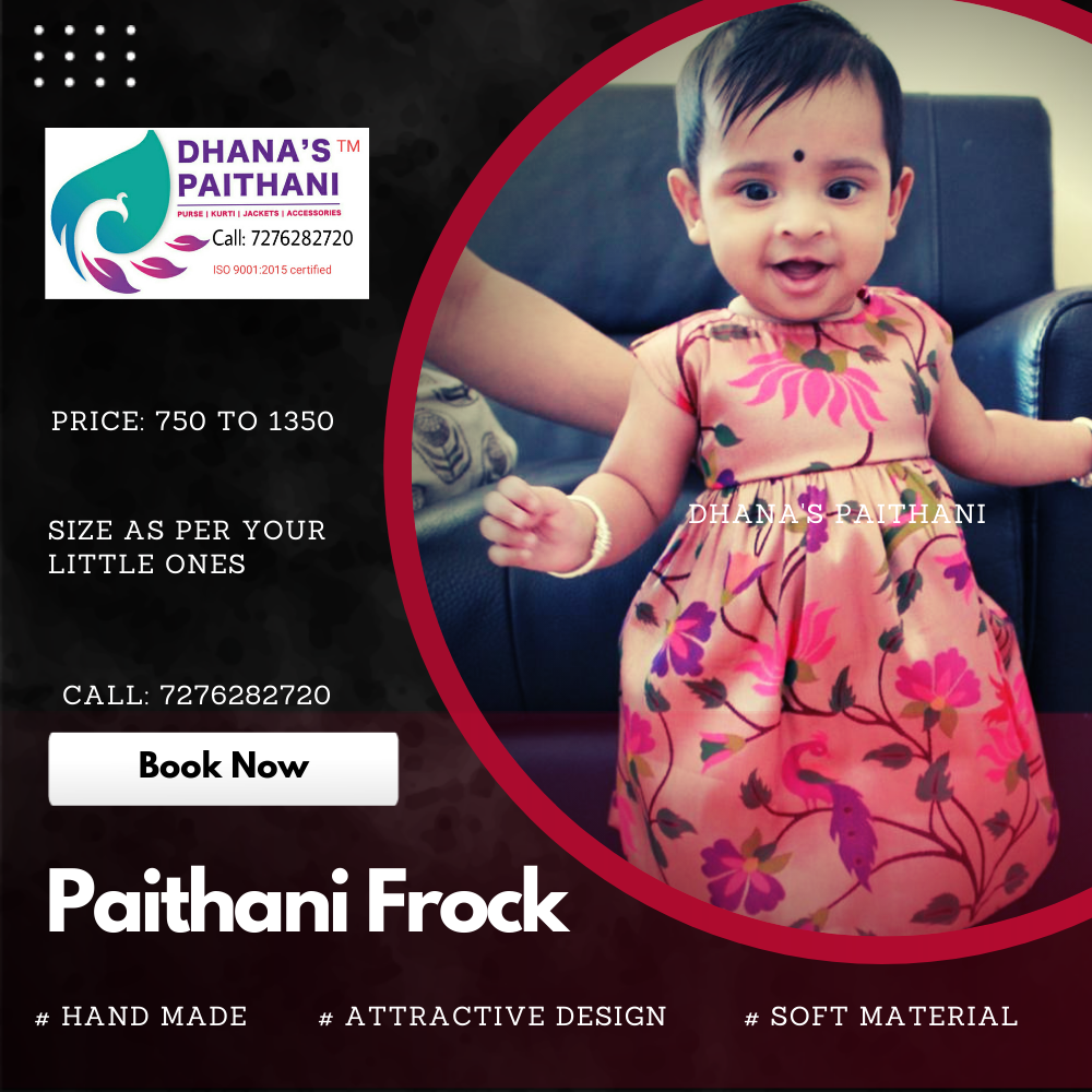 Paithani frock 2